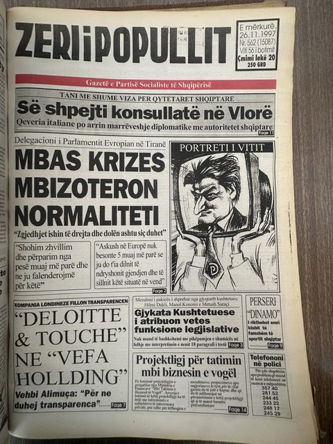 Zëri i Popullit 1997-11-26